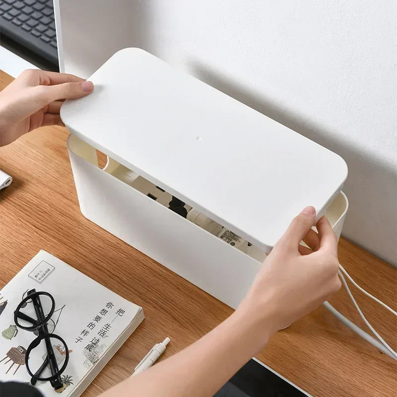 Cable Storage Box for Power Boards & Chargers
