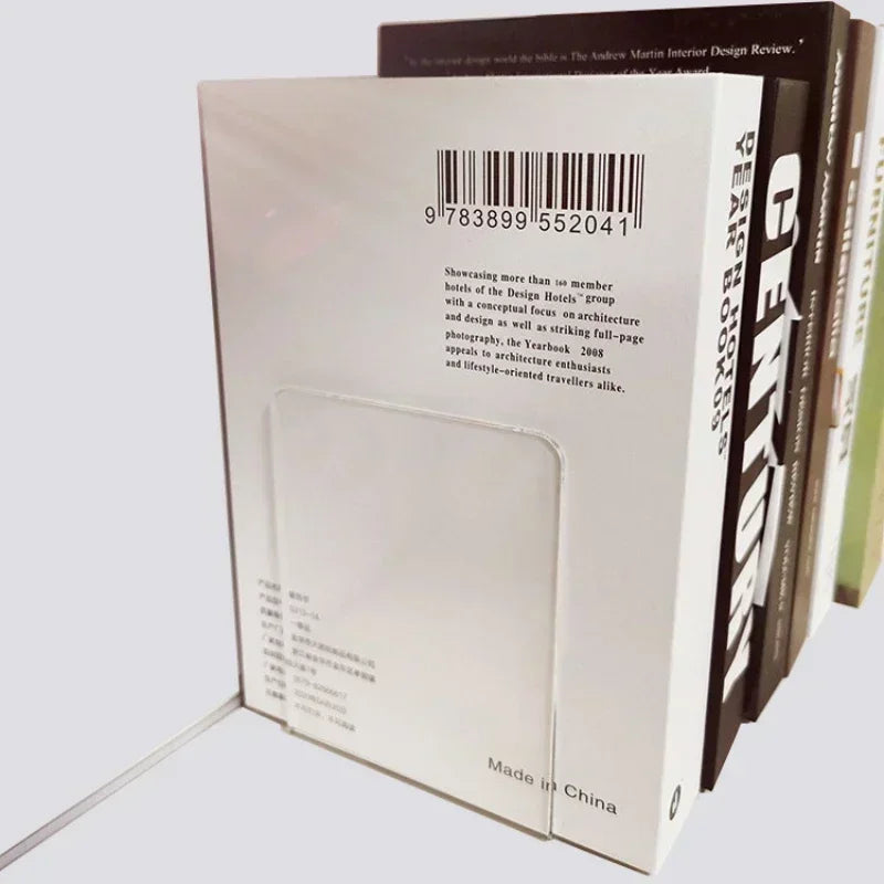 Acrylic Bookend Stand