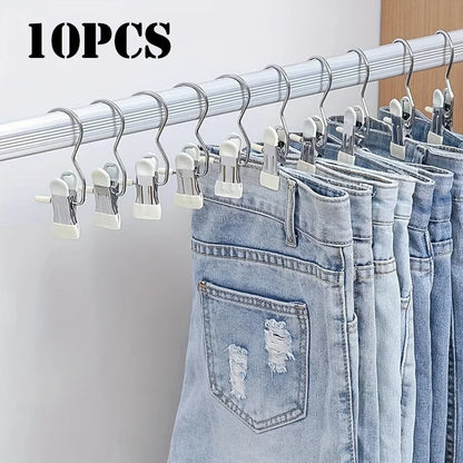 Stainless Steel Clothespins with Hooks