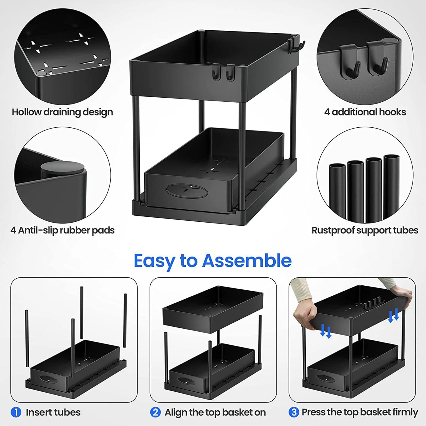 Tier Under Sink Organizer