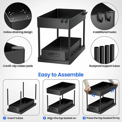 Tier Under Sink Organizer
