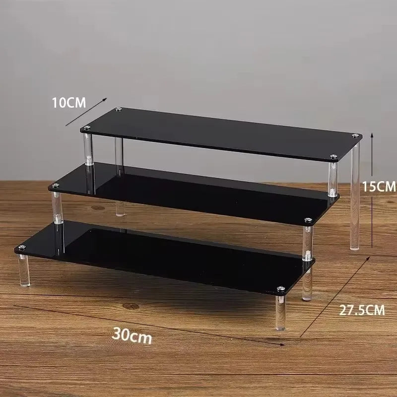 Tier Clear Acrylic Display Riser
