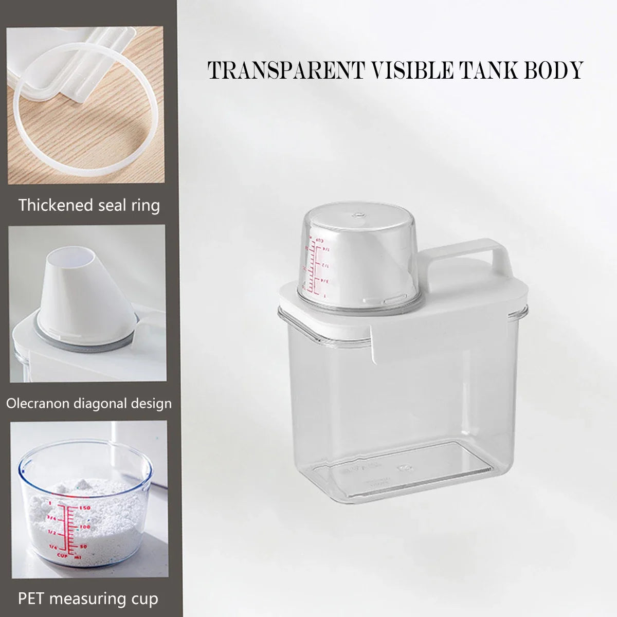 Laundry Detergent Powder Storage Box