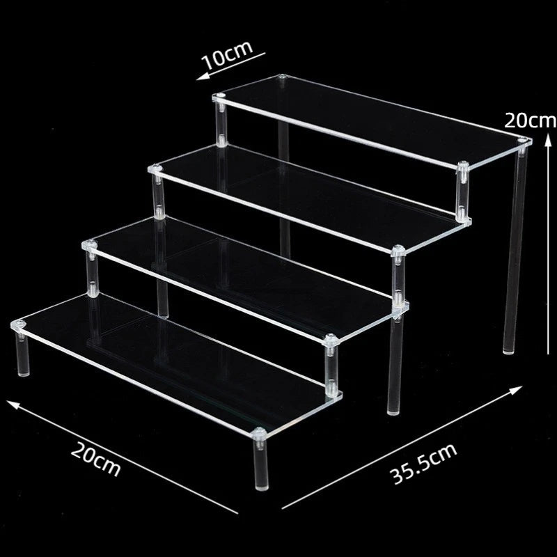 Tier Clear Acrylic Display Riser
