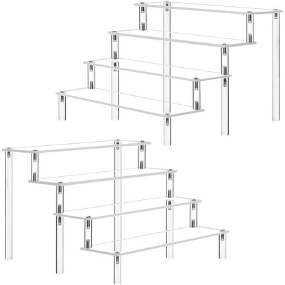 Tier Clear Acrylic Display Riser