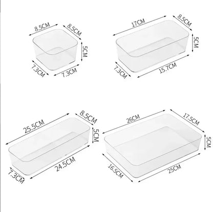 Transparent Plastic Storage Box