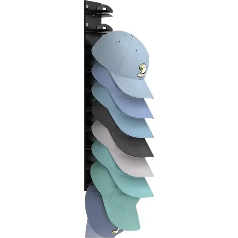Wall-Mounted Cap & Hat Rack