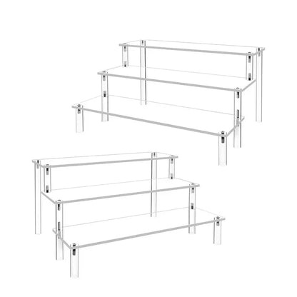 Tier Clear Acrylic Display Riser