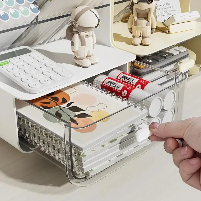 Slanted Pen & Stationery Holder