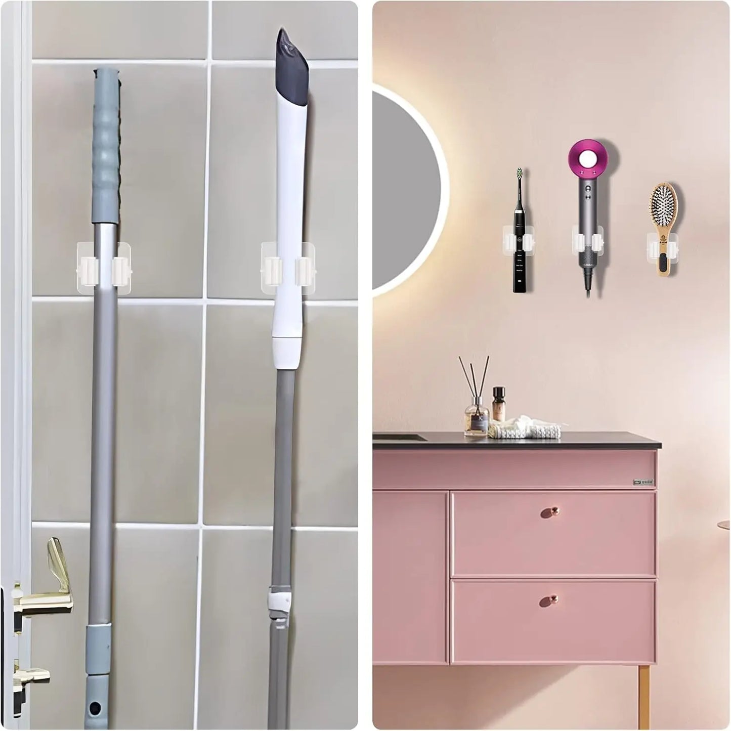 Multi-Purpose Adhesive Wall Hooks