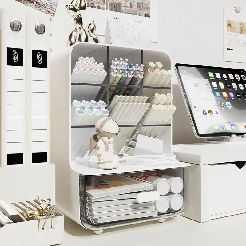 Slanted Pen & Stationery Holder