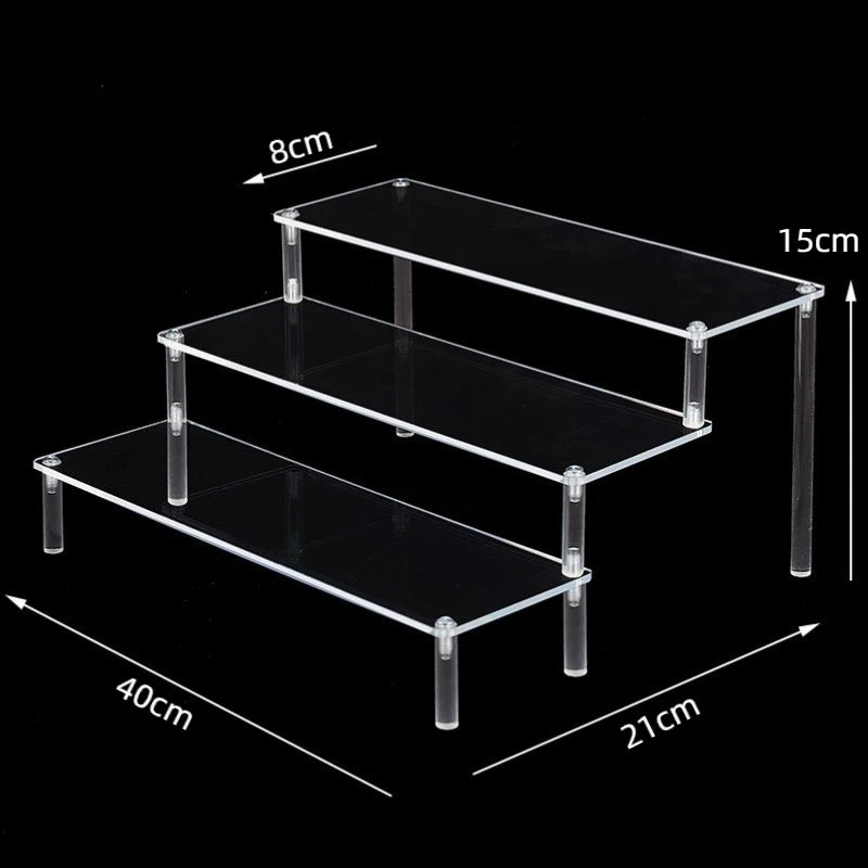 Tier Clear Acrylic Display Riser