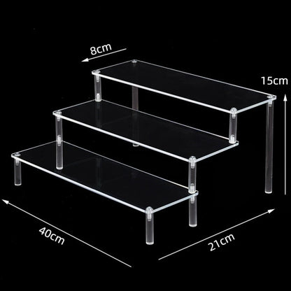Tier Clear Acrylic Display Riser