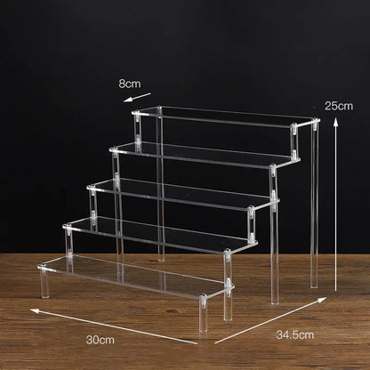 Tier Clear Acrylic Display Riser