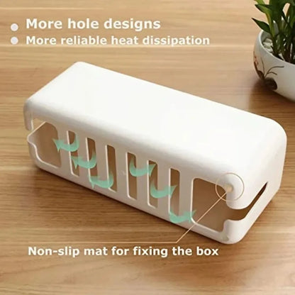 Wooden Cable Storage Box
