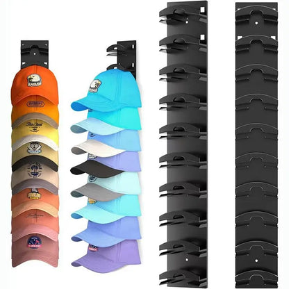 Wall-Mounted Cap & Hat Rack