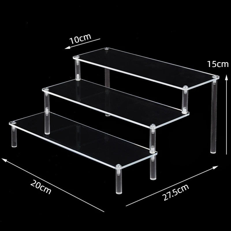 Tier Clear Acrylic Display Riser