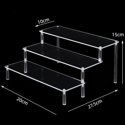 Tier Clear Acrylic Display Riser