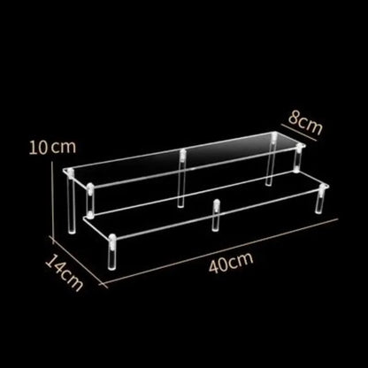 Tier Clear Acrylic Display Riser
