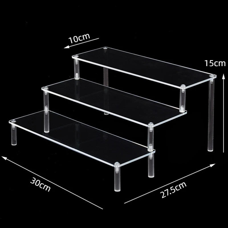 Tier Clear Acrylic Display Riser