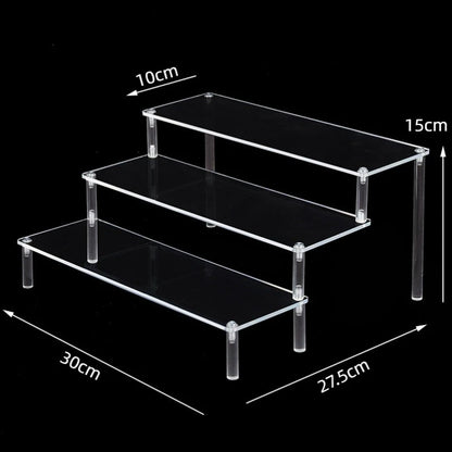 Tier Clear Acrylic Display Riser