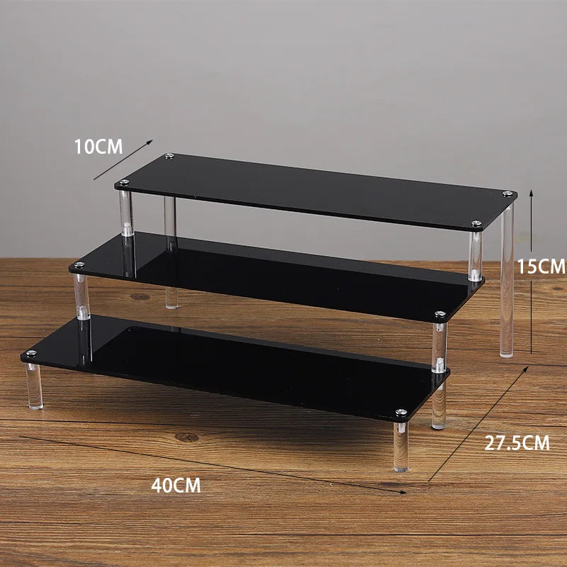 Tier Clear Acrylic Display Riser