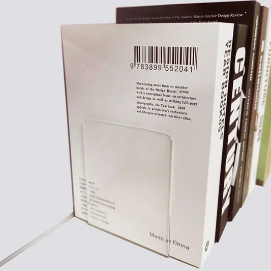 Acrylic Bookend Stand