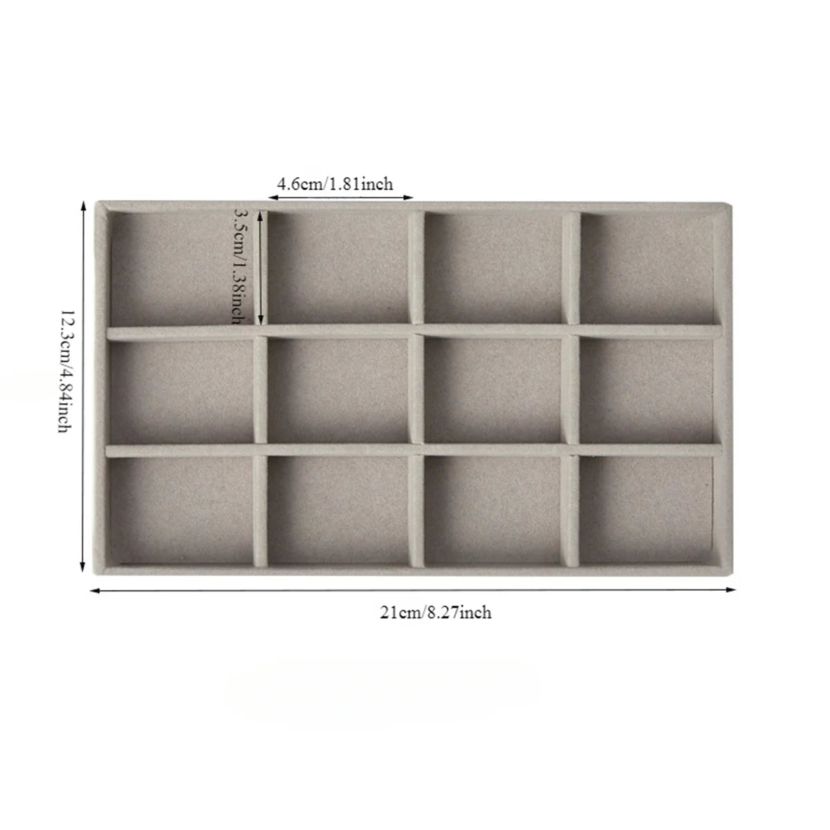 Velvet Jewellery Display Tray