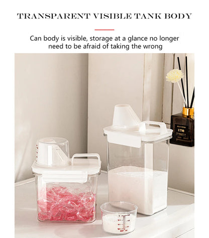 Laundry Detergent Powder Storage Box