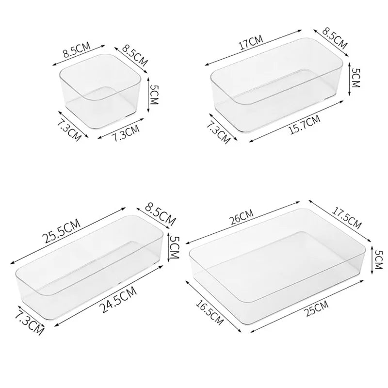 Transparent Plastic Storage Box