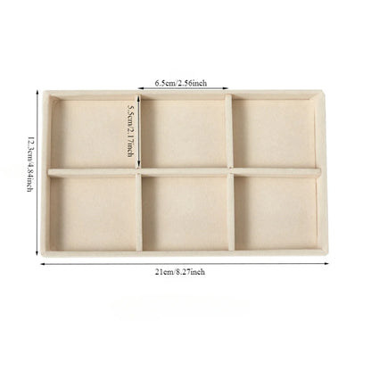 Velvet Jewellery Display Tray
