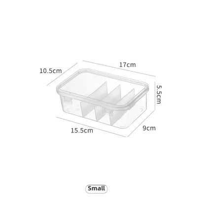 Transparent Data Cable Organizer Case