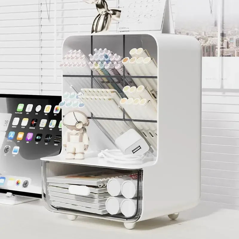 Slanted Pen & Stationery Holder