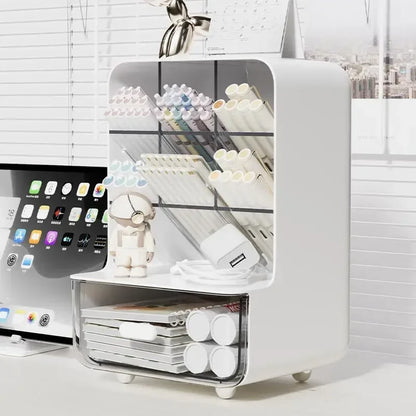 Slanted Pen & Stationery Holder