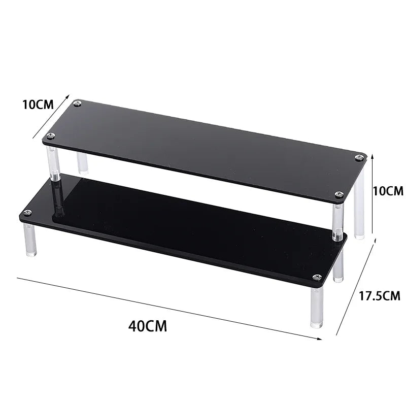 Tier Clear Acrylic Display Riser