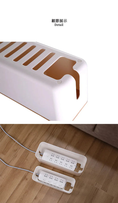 Wooden Cable Storage Box