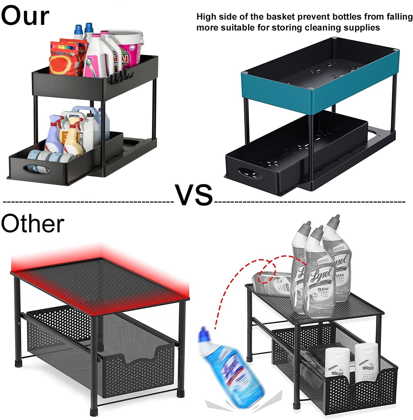 Tier Under Sink Organizer
